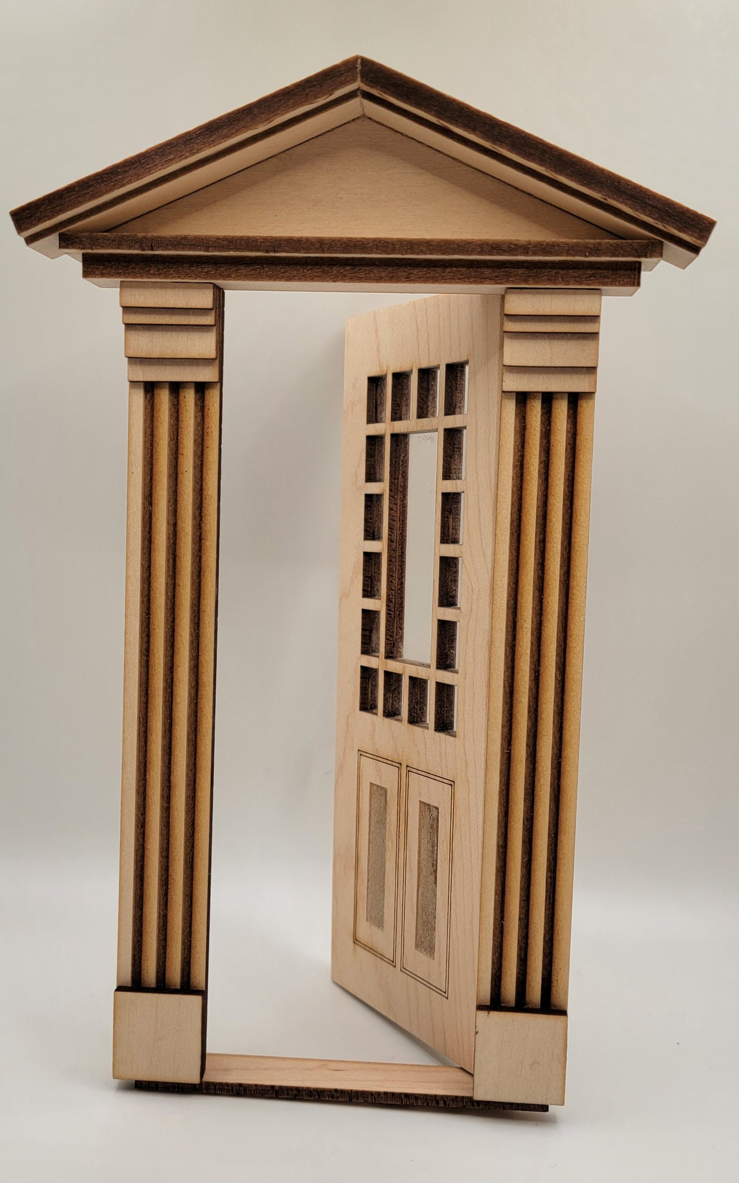 Federal Door, 17 Light 2 Raised Panel Door