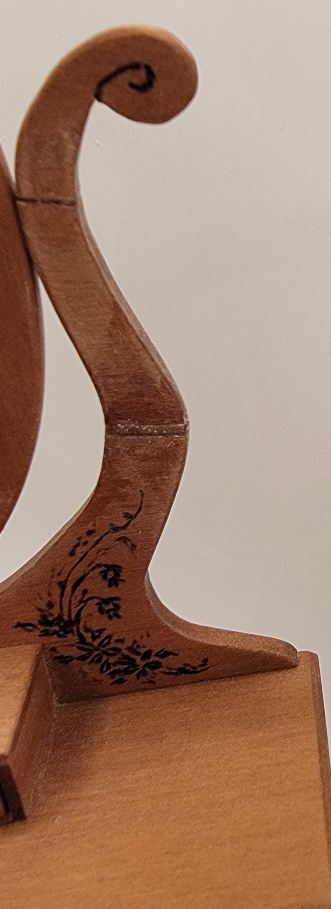 Carved Beveled Mirrored Dresser