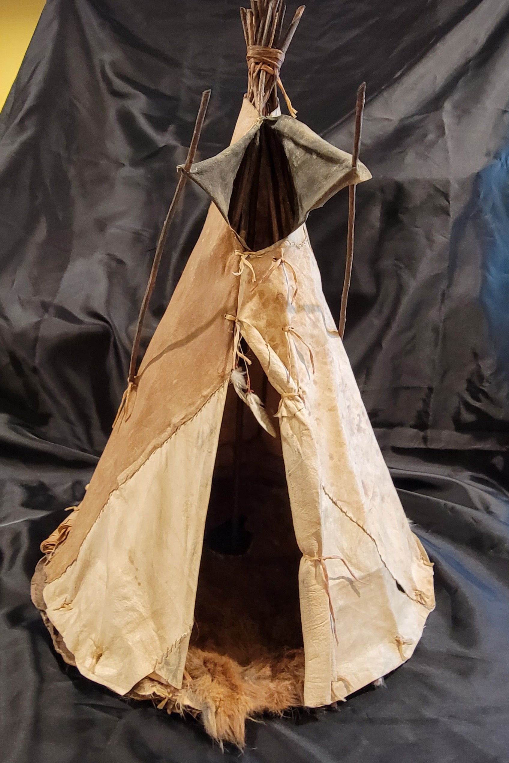 Artisian Made Native American Teepee