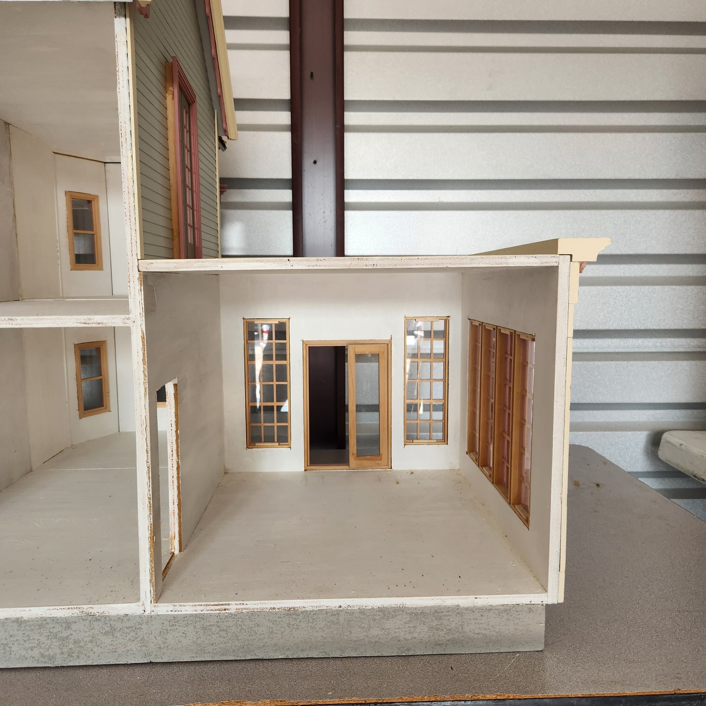 Sterling Estate w/Mansard Addition & Gazebo, Finished Exterior