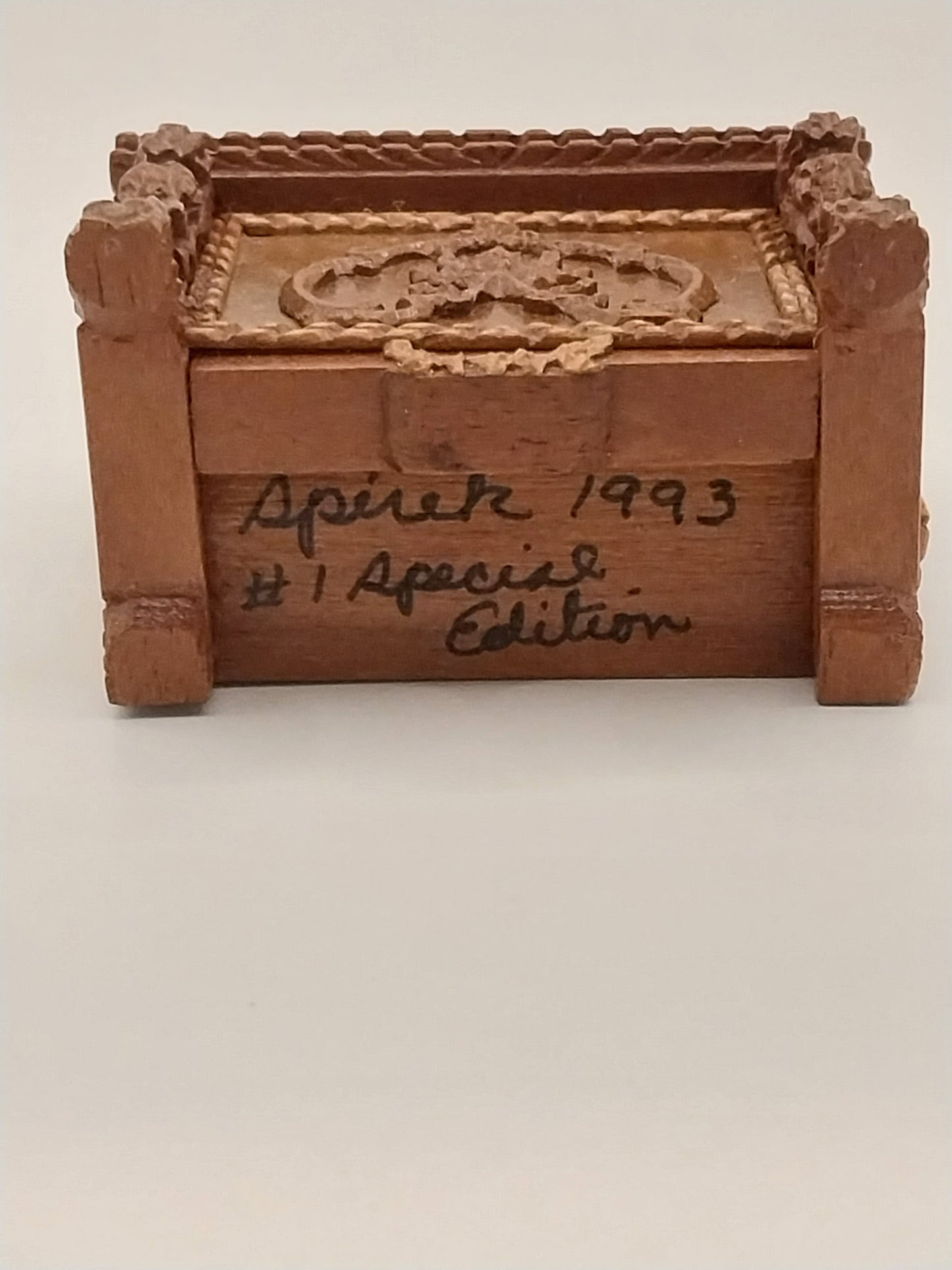 1/2" Scale Cherry Buffet, Hand Carved