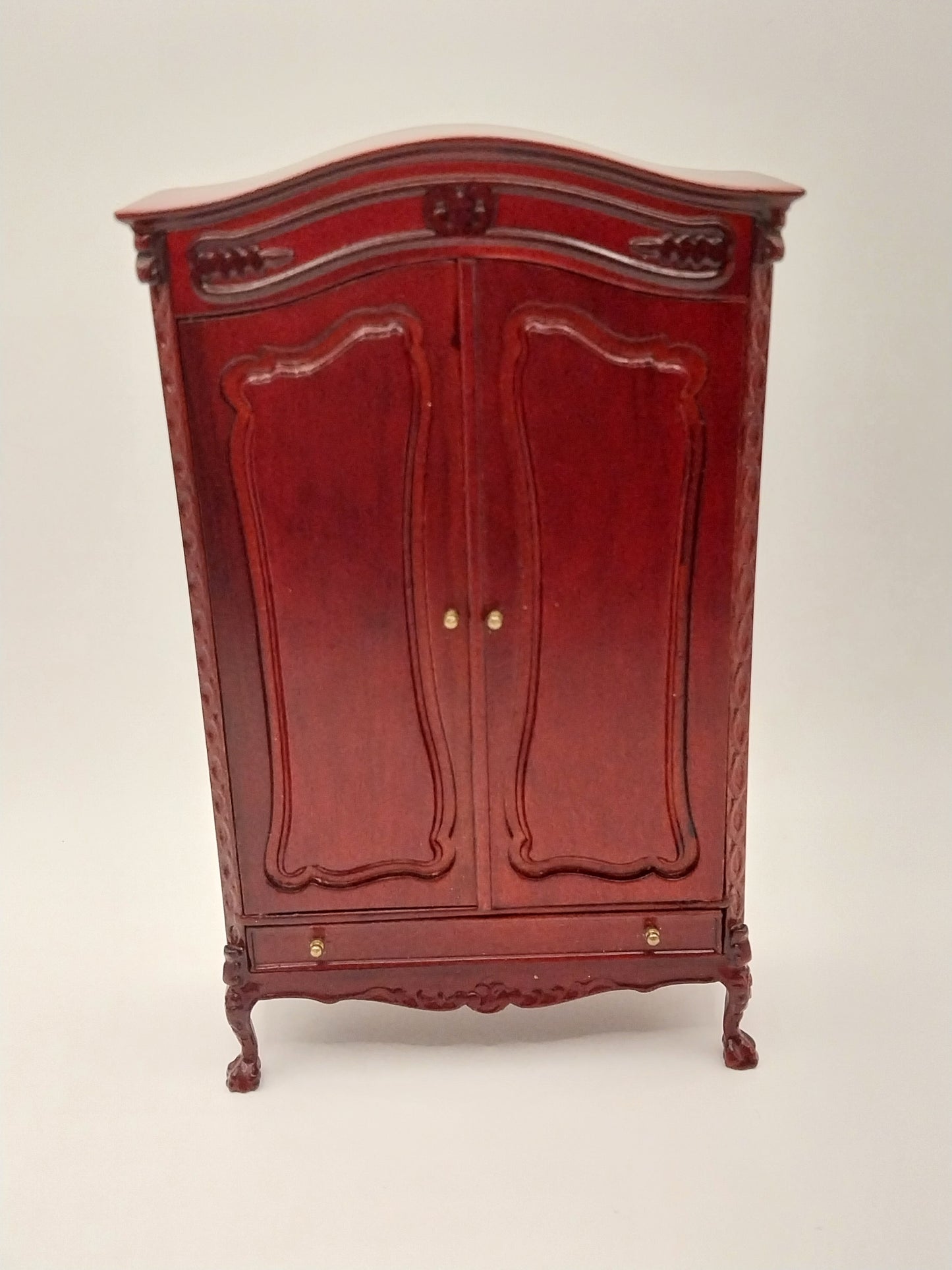 CBB028, Lorraine Armoire, Mahogany