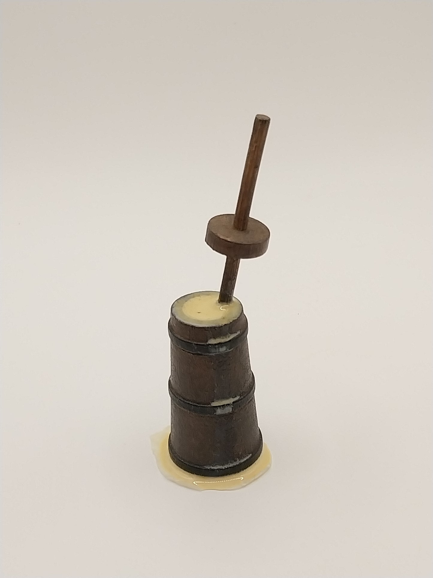 Butter Churn With Spilled Butter