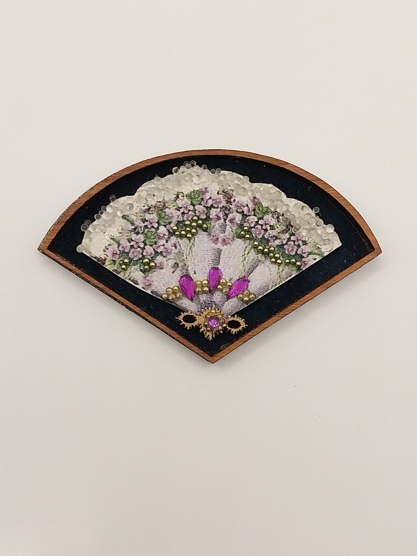 Framed Fancy Ladies Fan