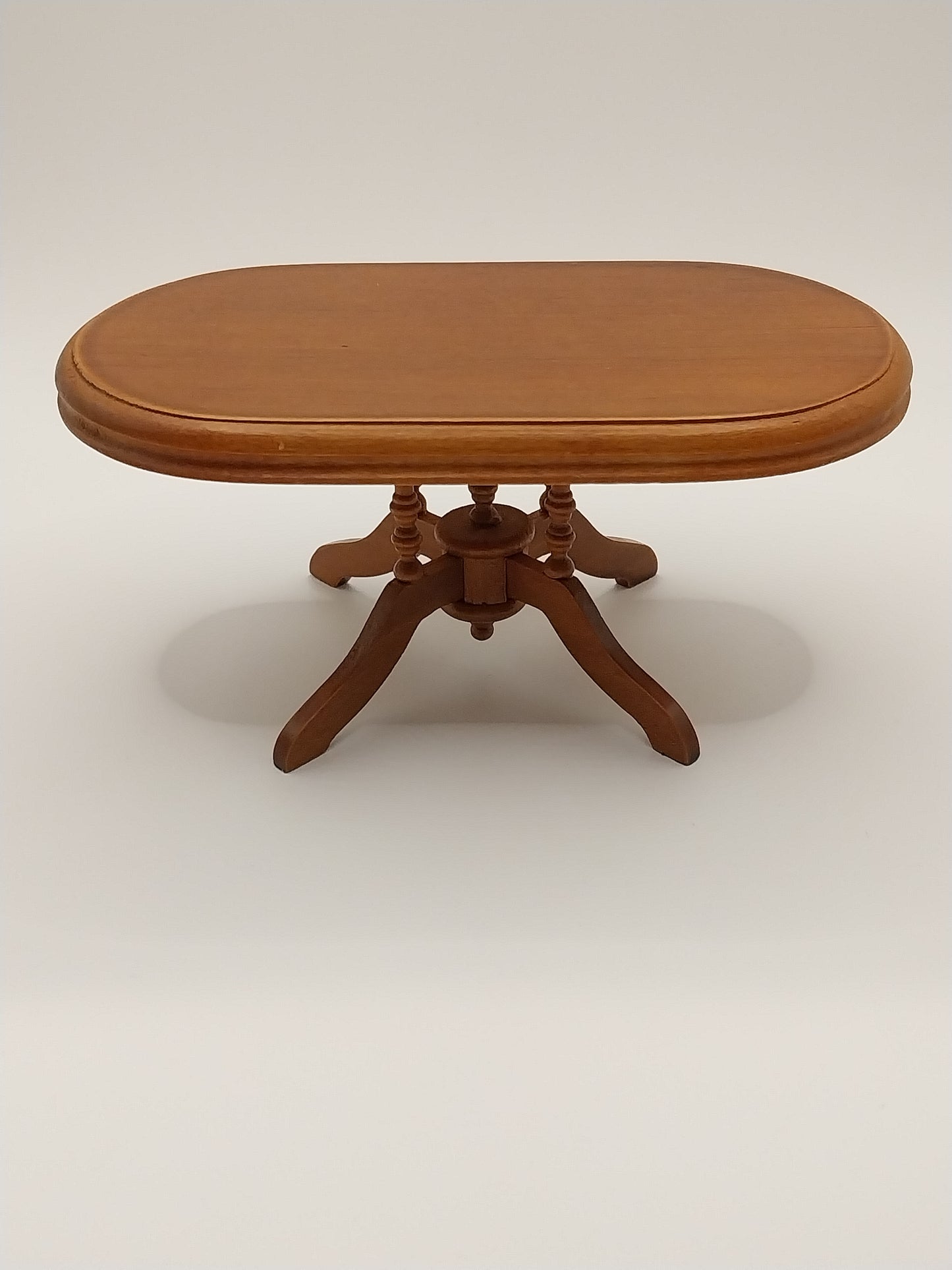 Dining Room Set, 5pc, Cream & Walnut