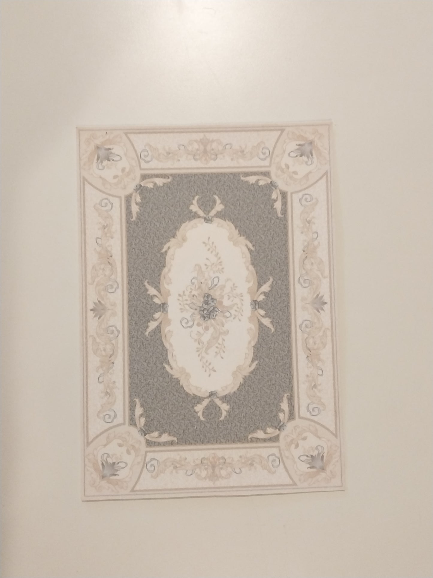 CRH916, Rug, Aubusson, Blue & Gray