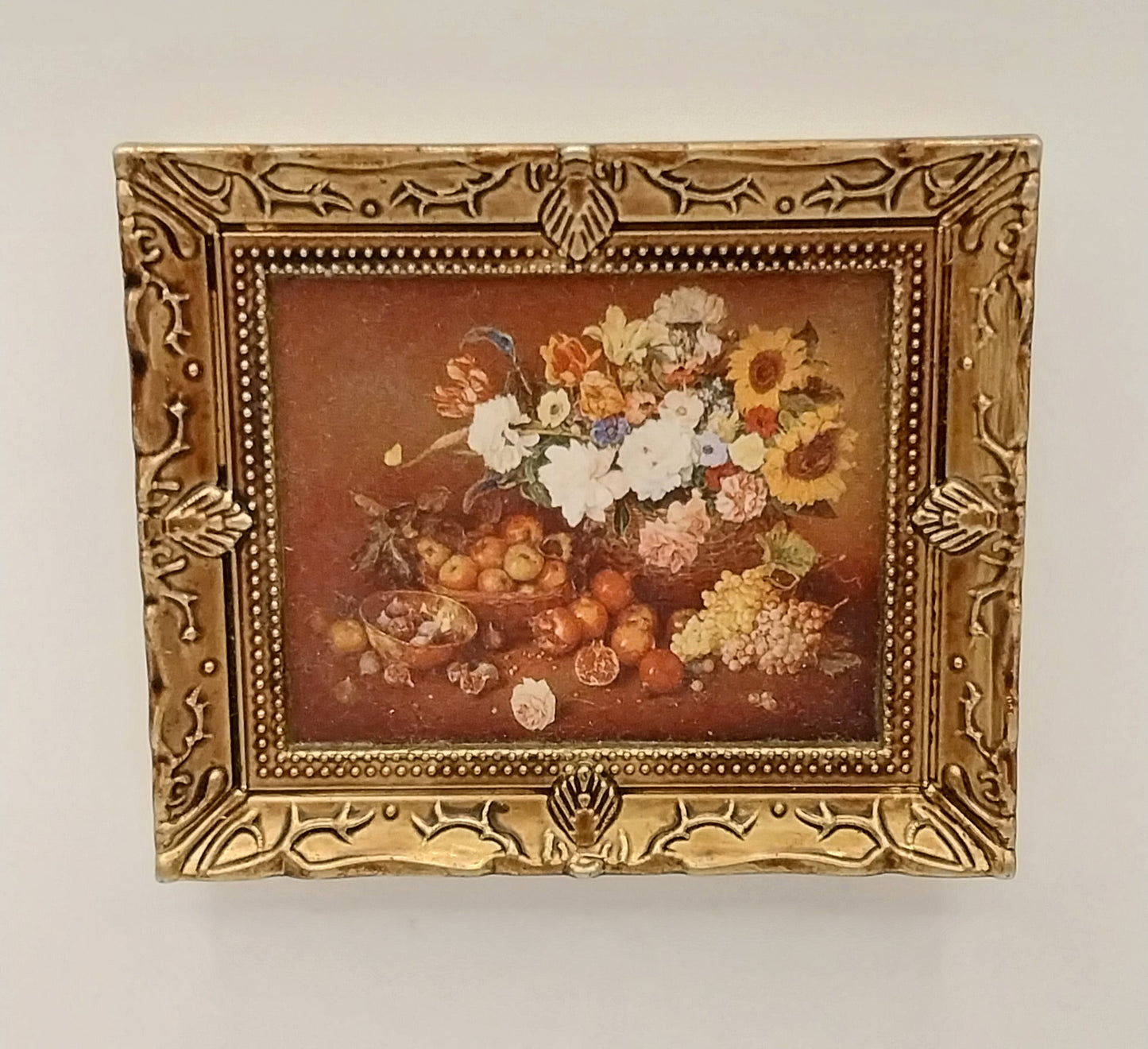 Framed Print, Still Life, Floral & Fruit
