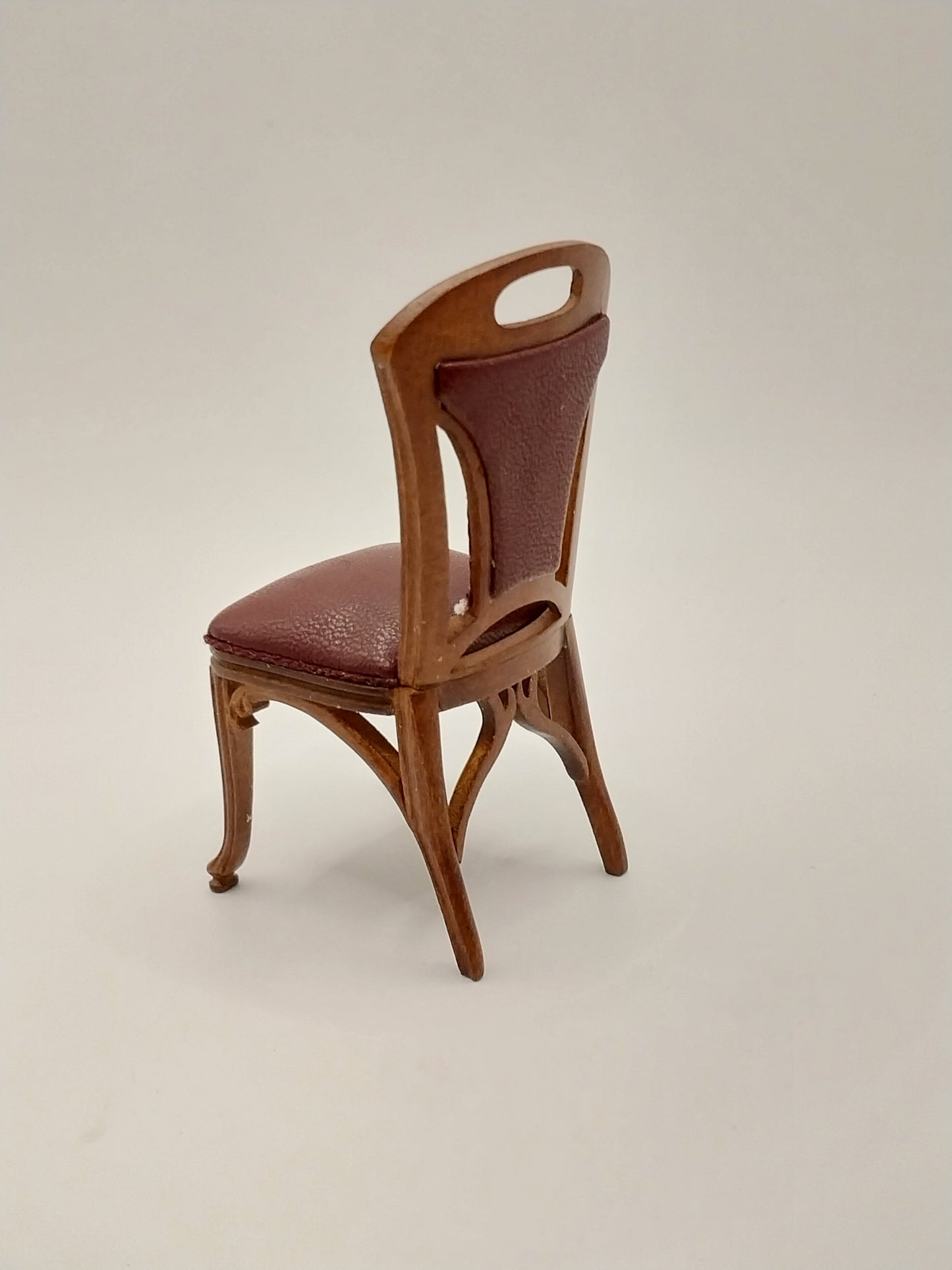 Art Nouveau Dining Room Set, 5pc, Walnut