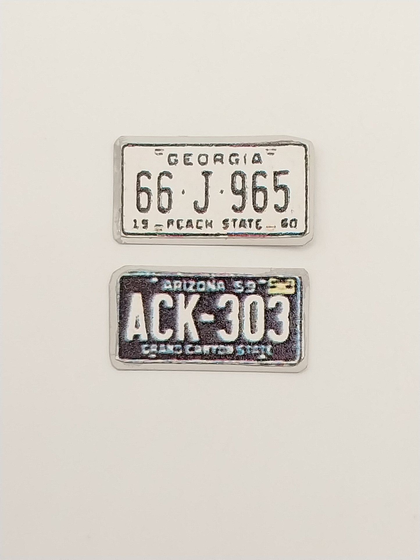License Plate, 2pc