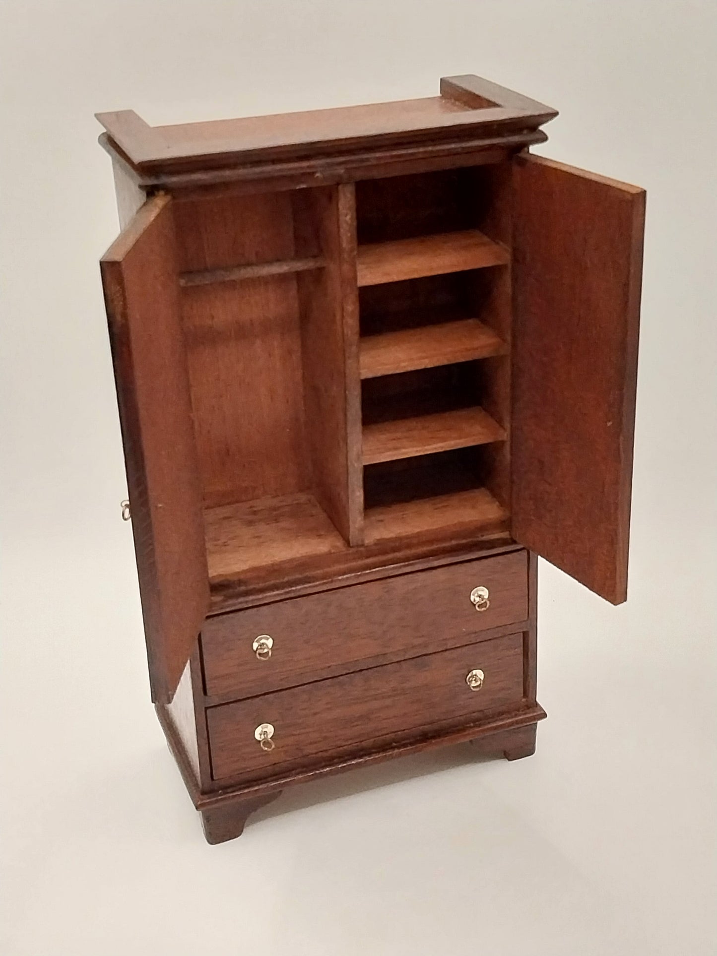 Wardrobe Armoire, Mahogany