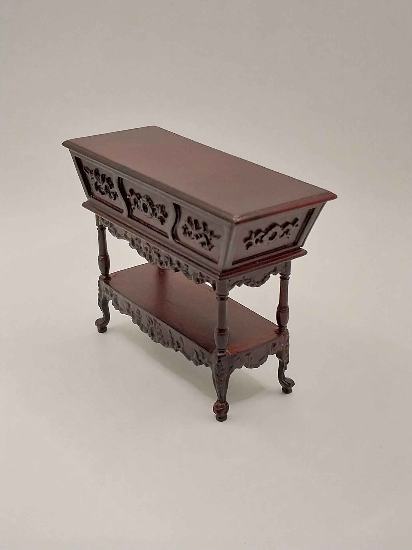 CBB1217, Carved Sideboard With Drawer, Mahogany