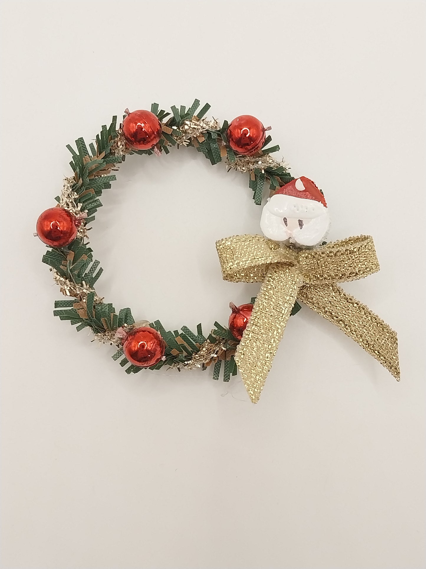 Christmas Wreath, Santa