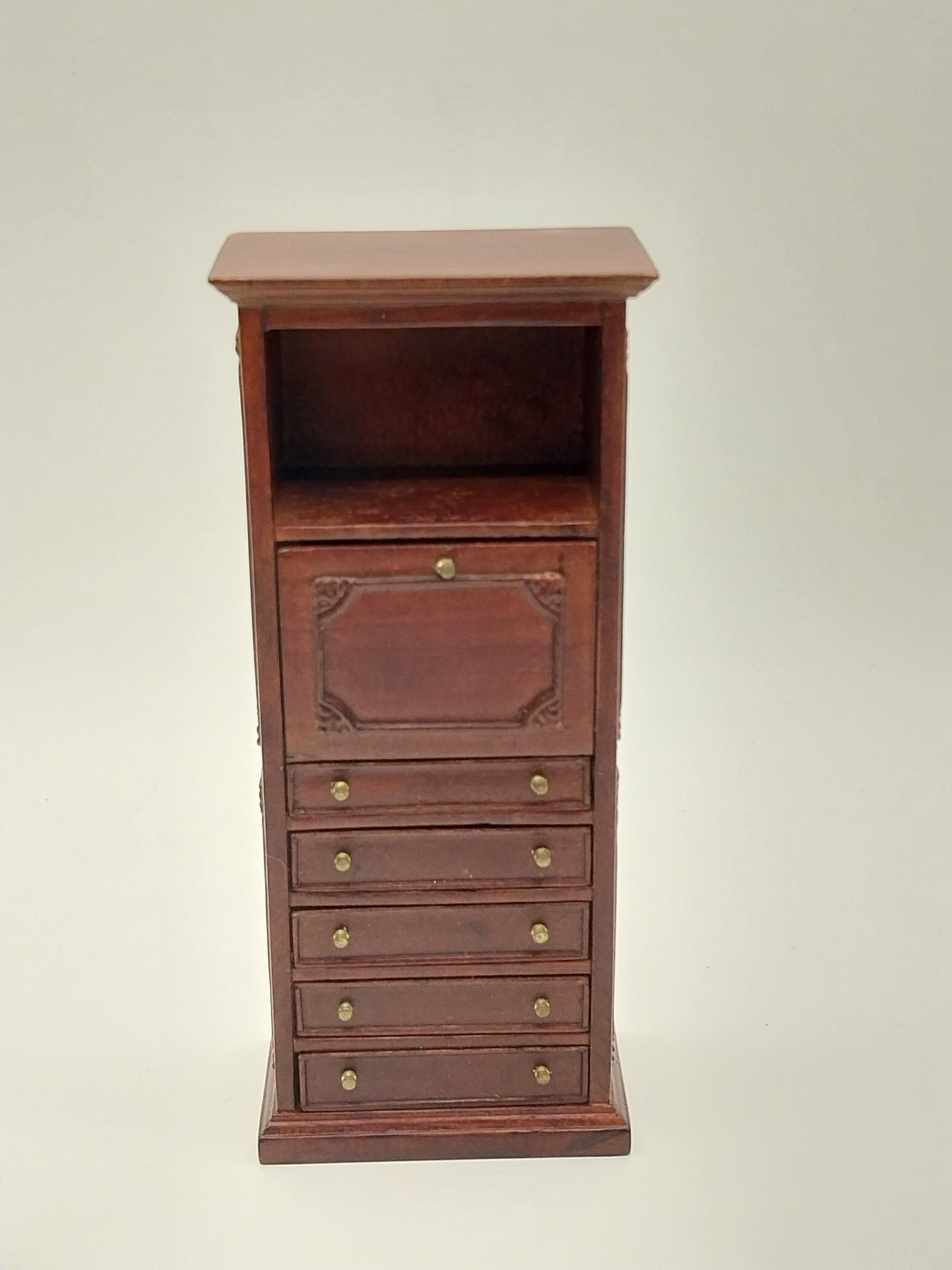 CEA310, Clerks Desk, Mahogany