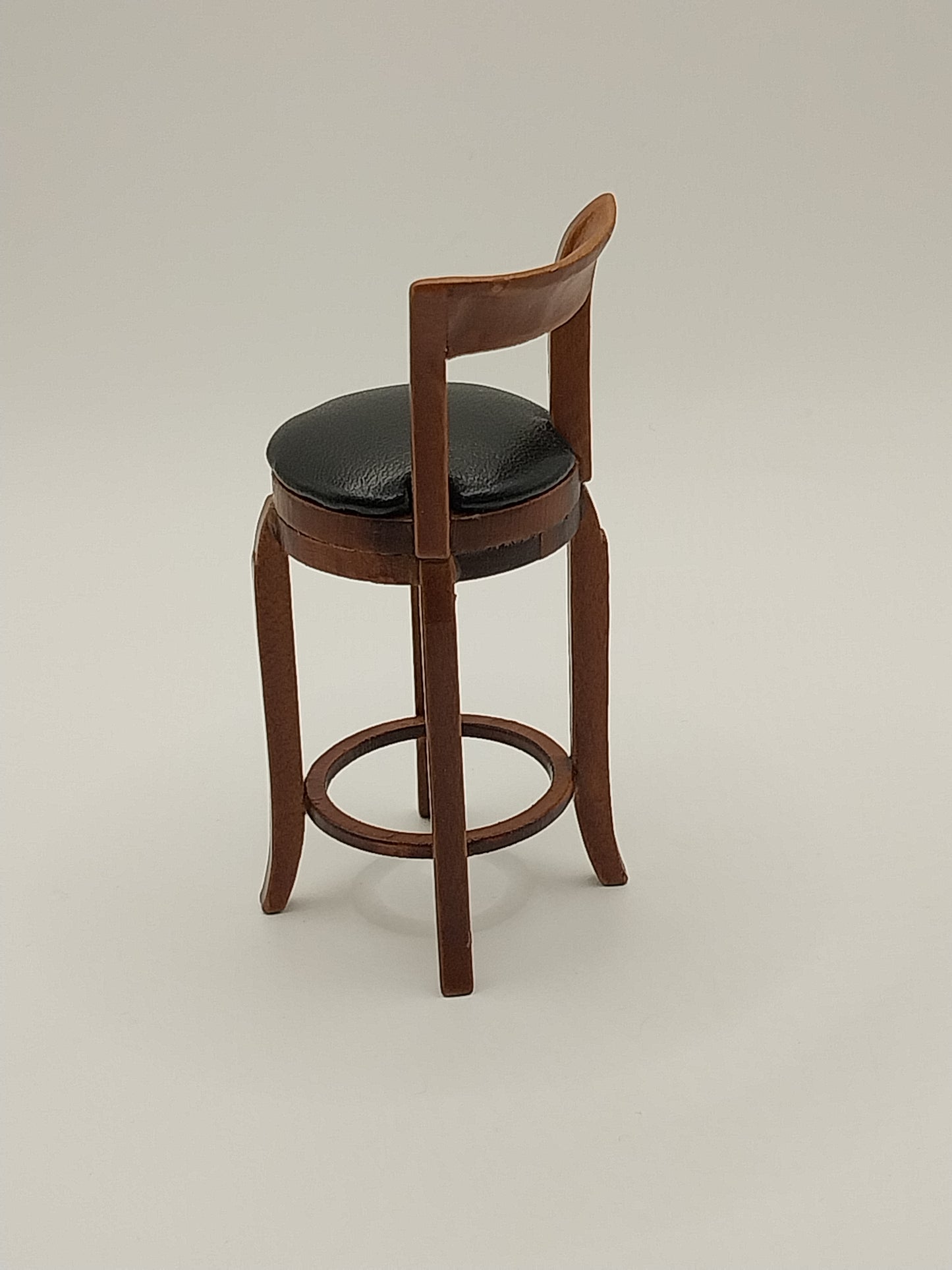 CEA327, Bar Stool, Walnut