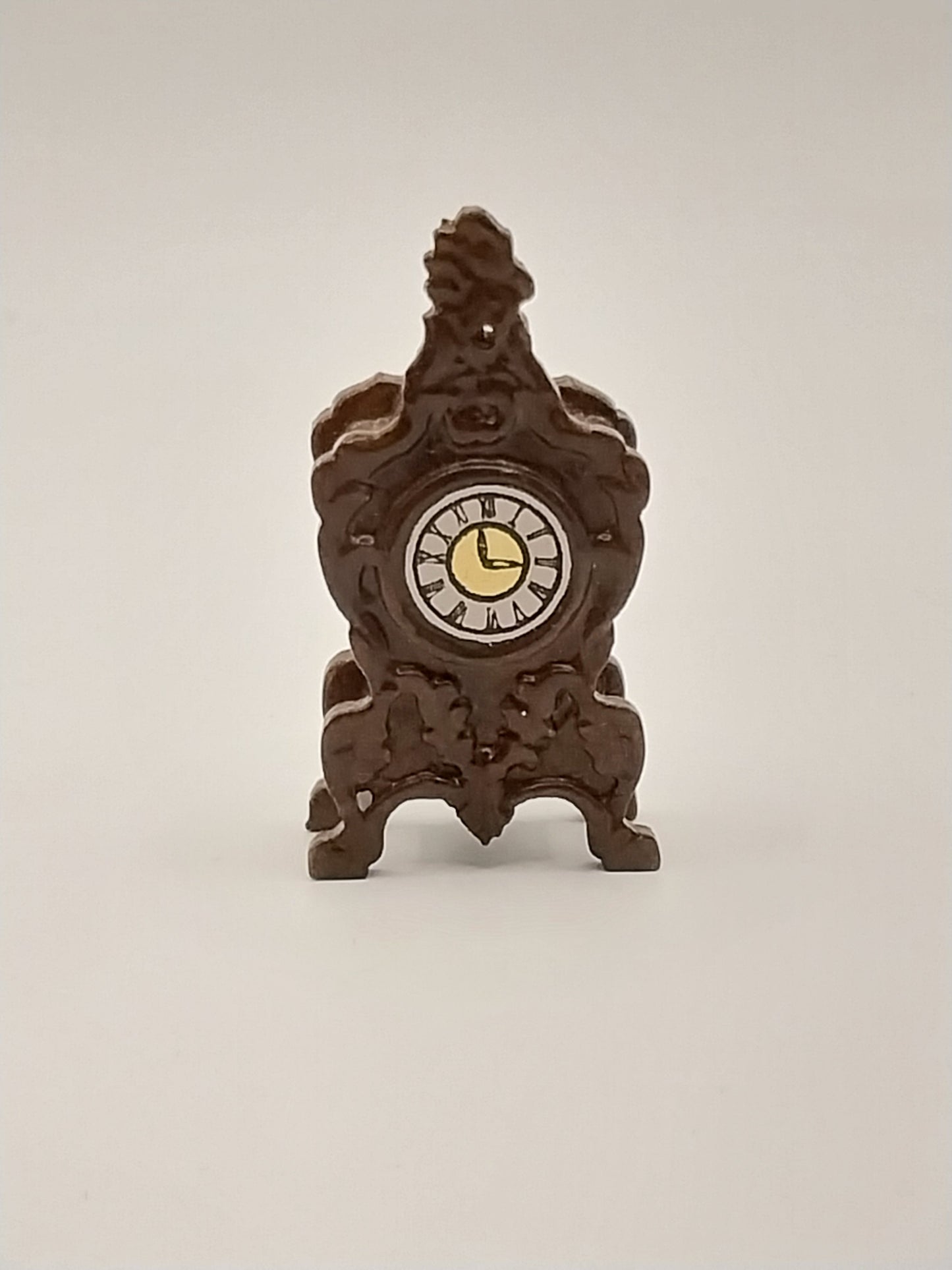 Victorian Mantel Clock, Walnut