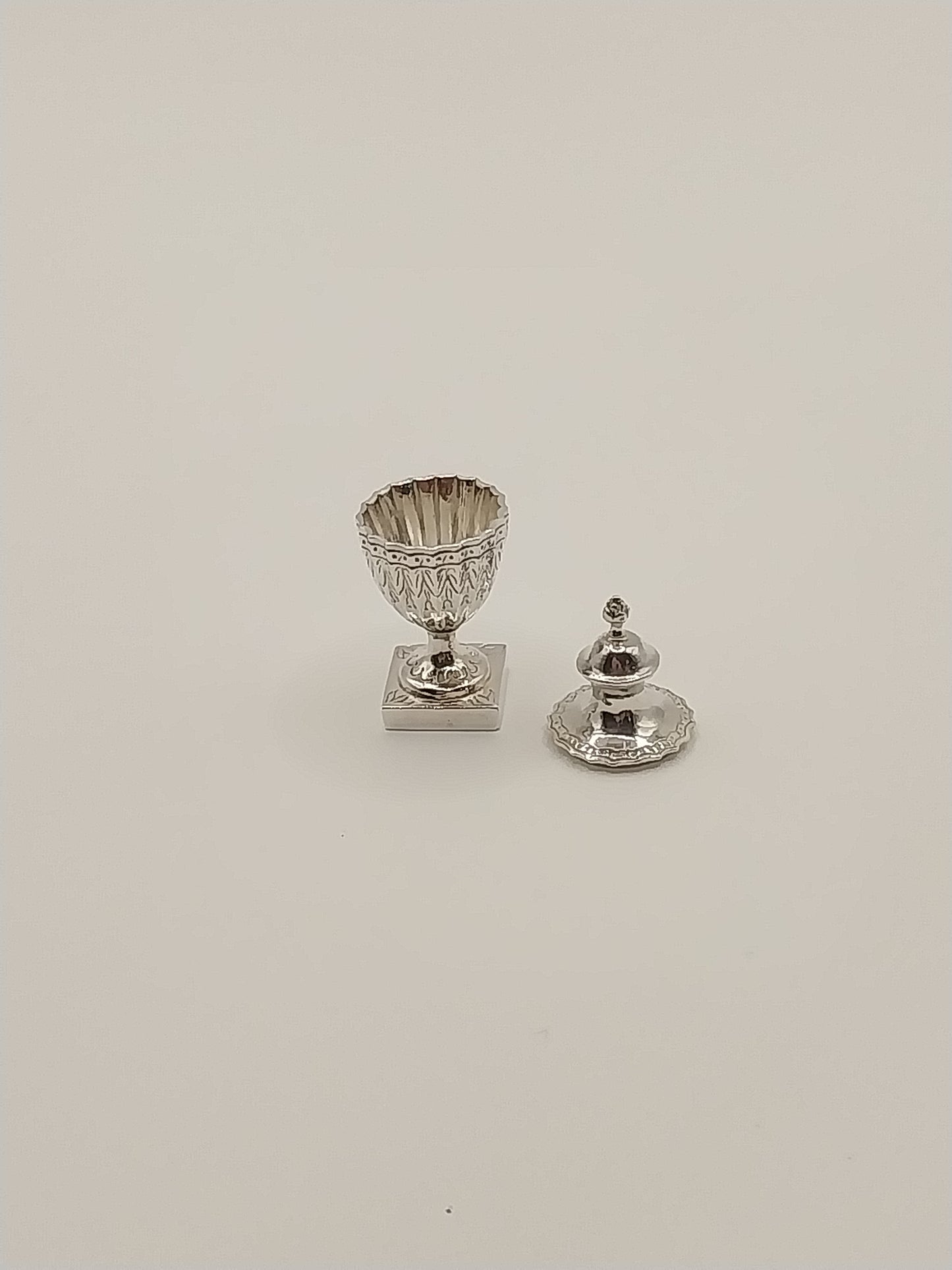Covered Urn, Sterling Silver