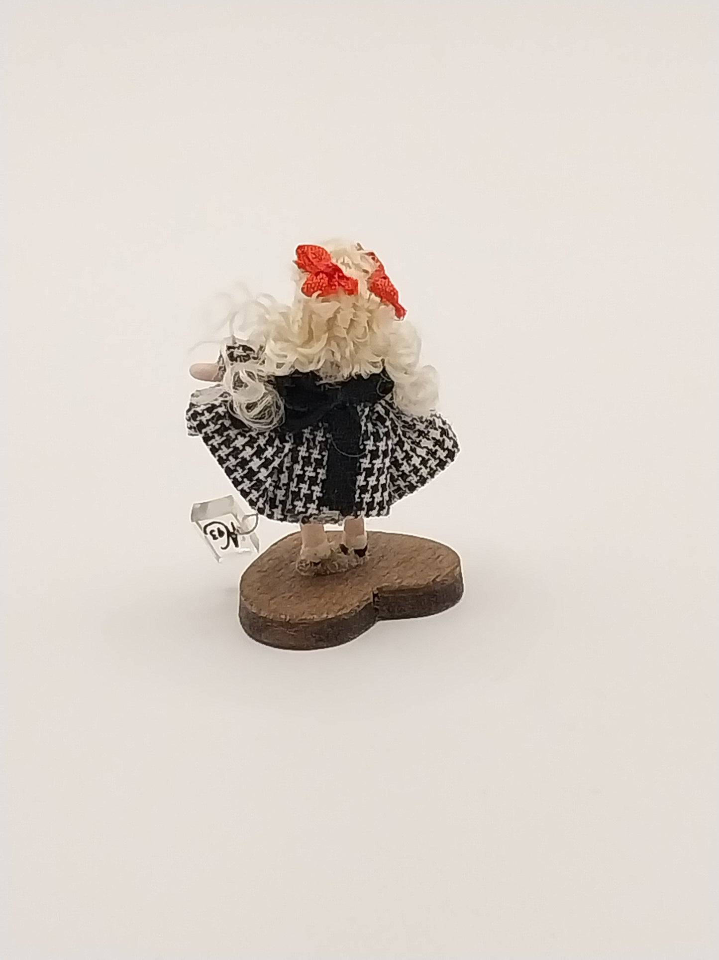 Wee Baby Doll, Black Plaid Dress