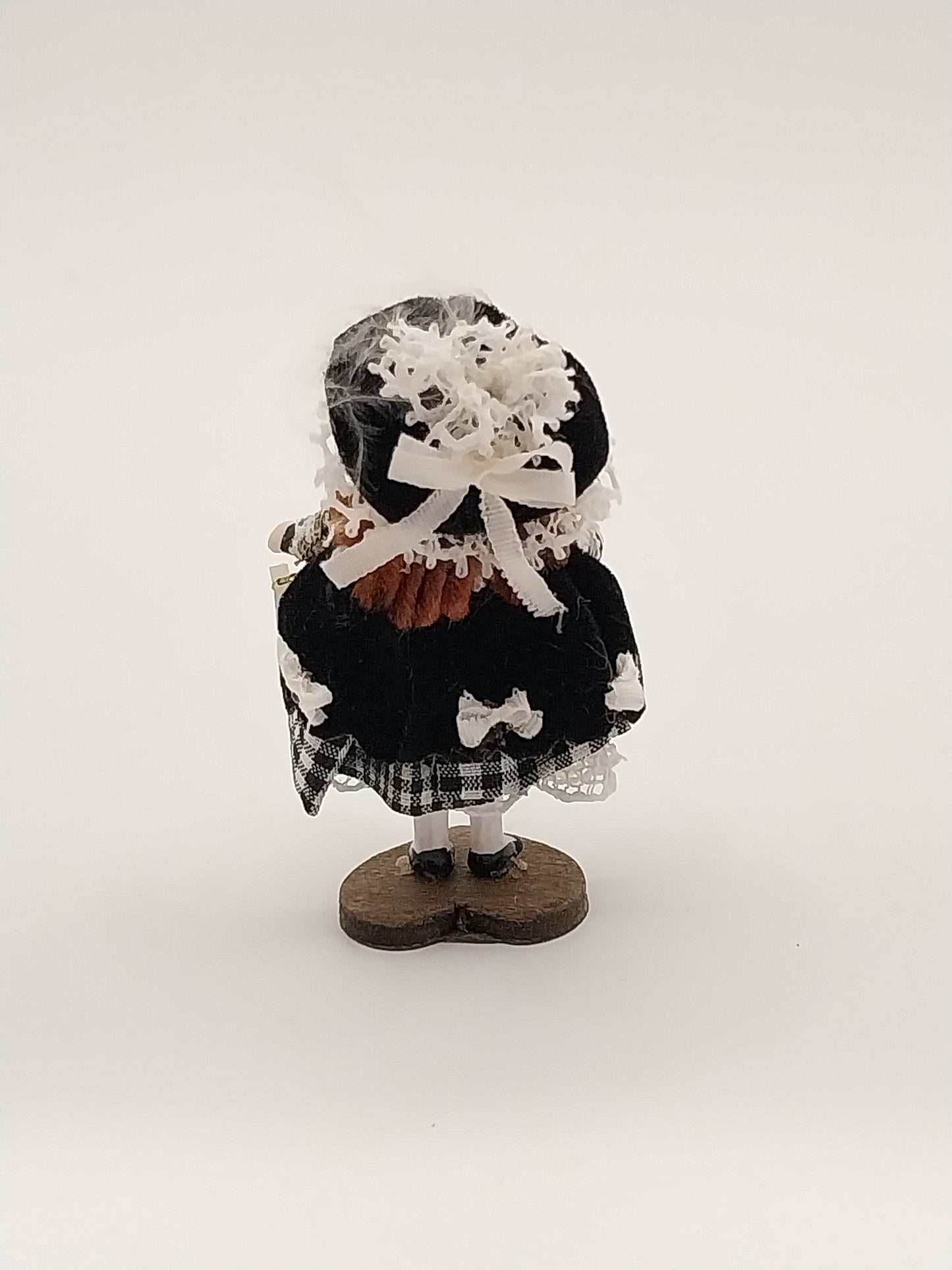 CJB269, Amanda Baby Doll, Black & White