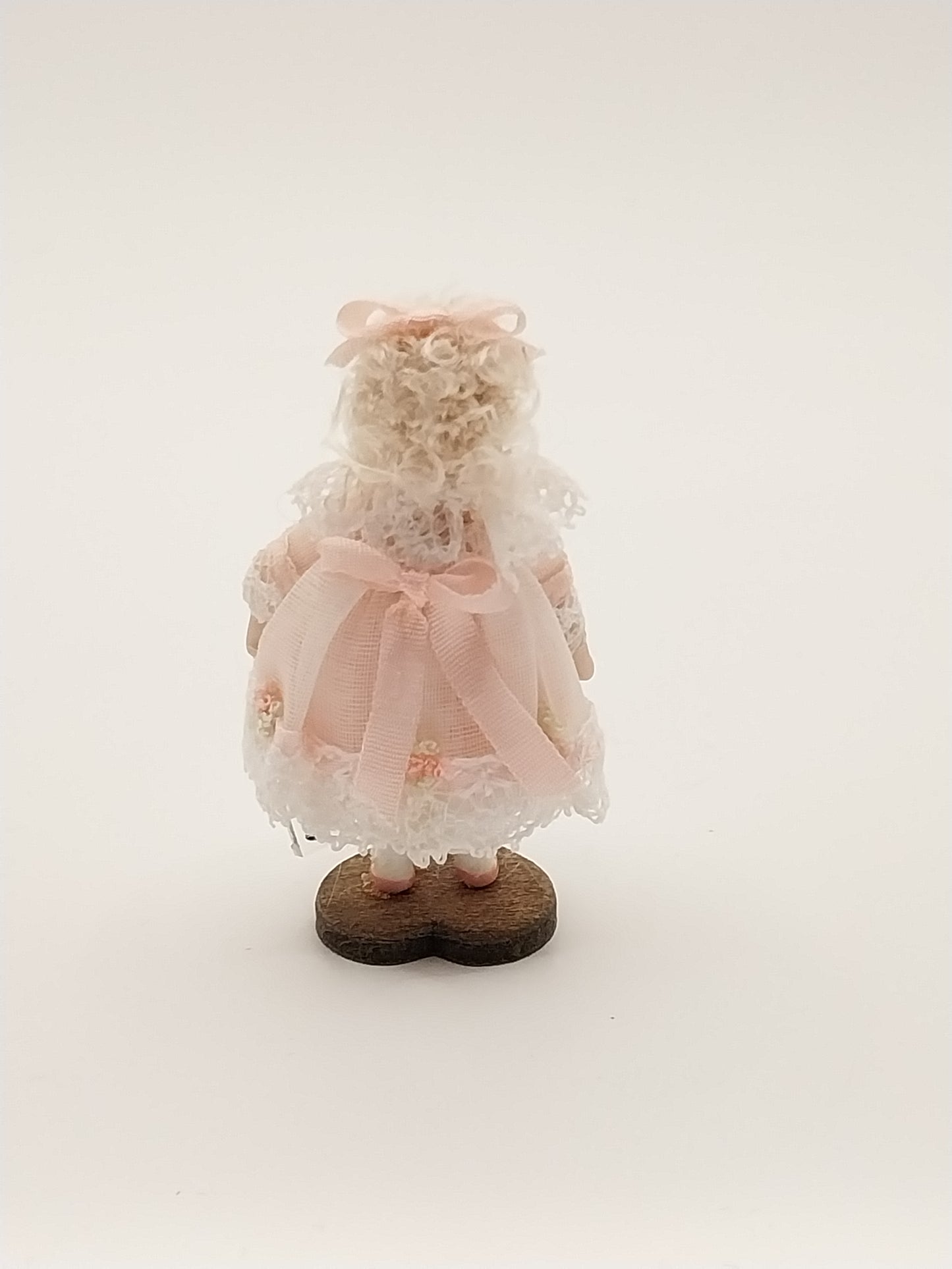 Ashley Baby Doll, Pink Dress & White Lace