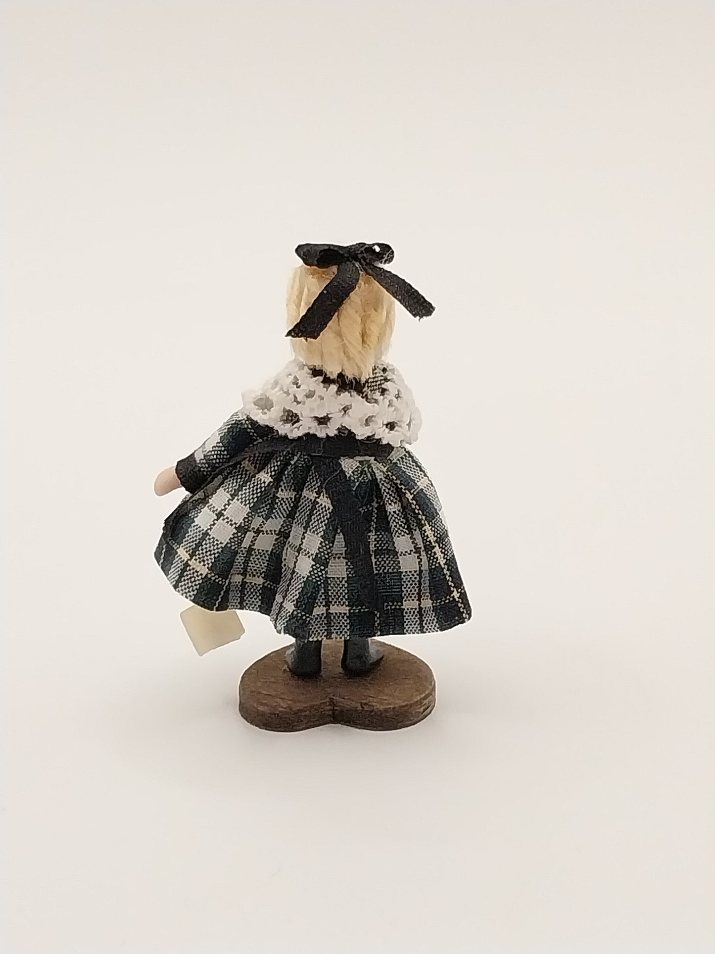 CJB270, Jolene Baby Doll, Black Plaid