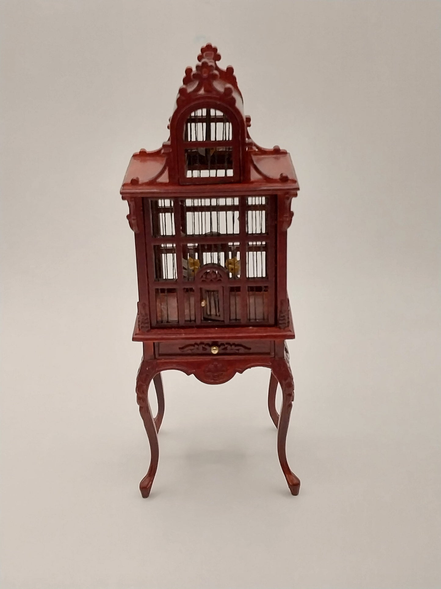 Bird Cage on Queen Anne Legs, MH