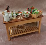 Vegetable Table Set Up