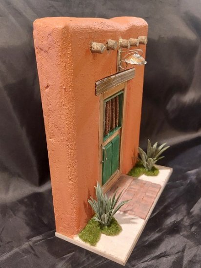 Hanging Door Facade, Adobe