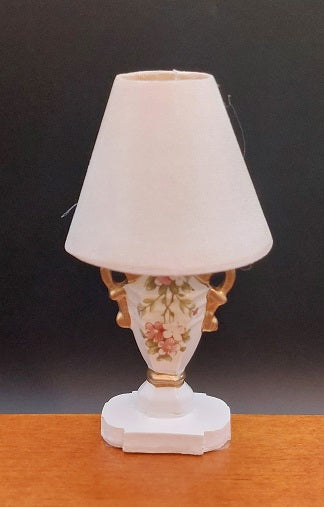 CPM0629, Floral Urn Lamp, As Is
