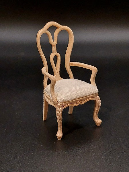 1/2" Carved Arm Chair, UF