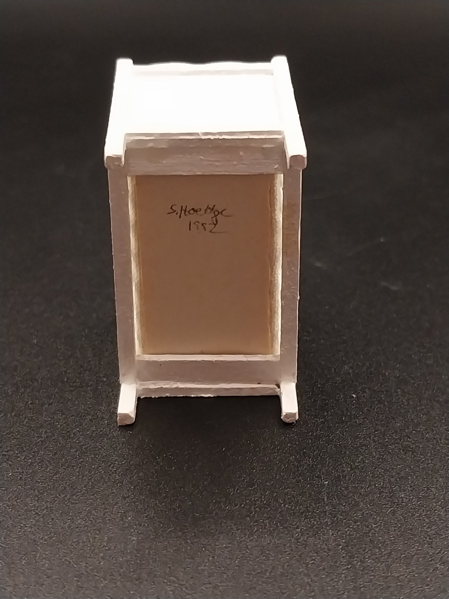 CJC247, 1/4" Scale Crib, White