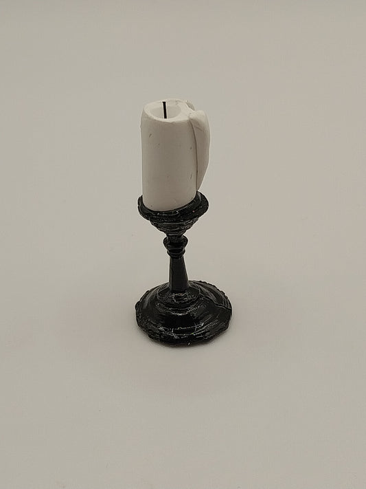 Large Candle on Stand