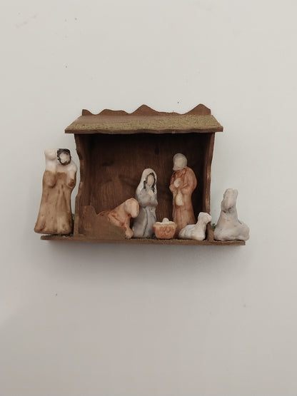 Nativity Set, Handpainted, 2 pcs
