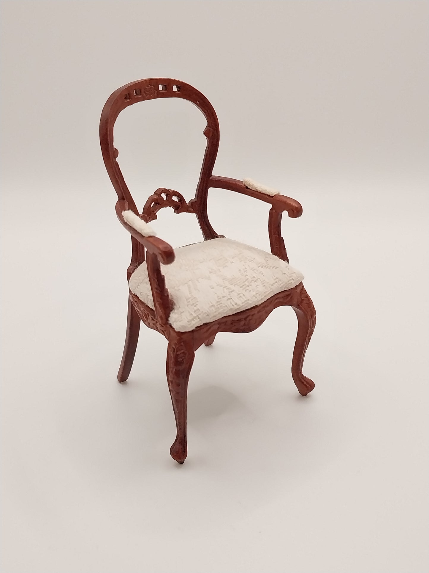 Victoriana Balloon Arm Chair, NWN