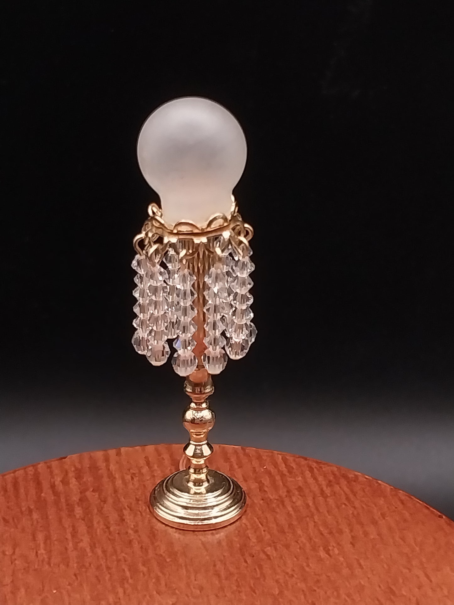 Parlour Lamp, Frosted Globe, Last One!