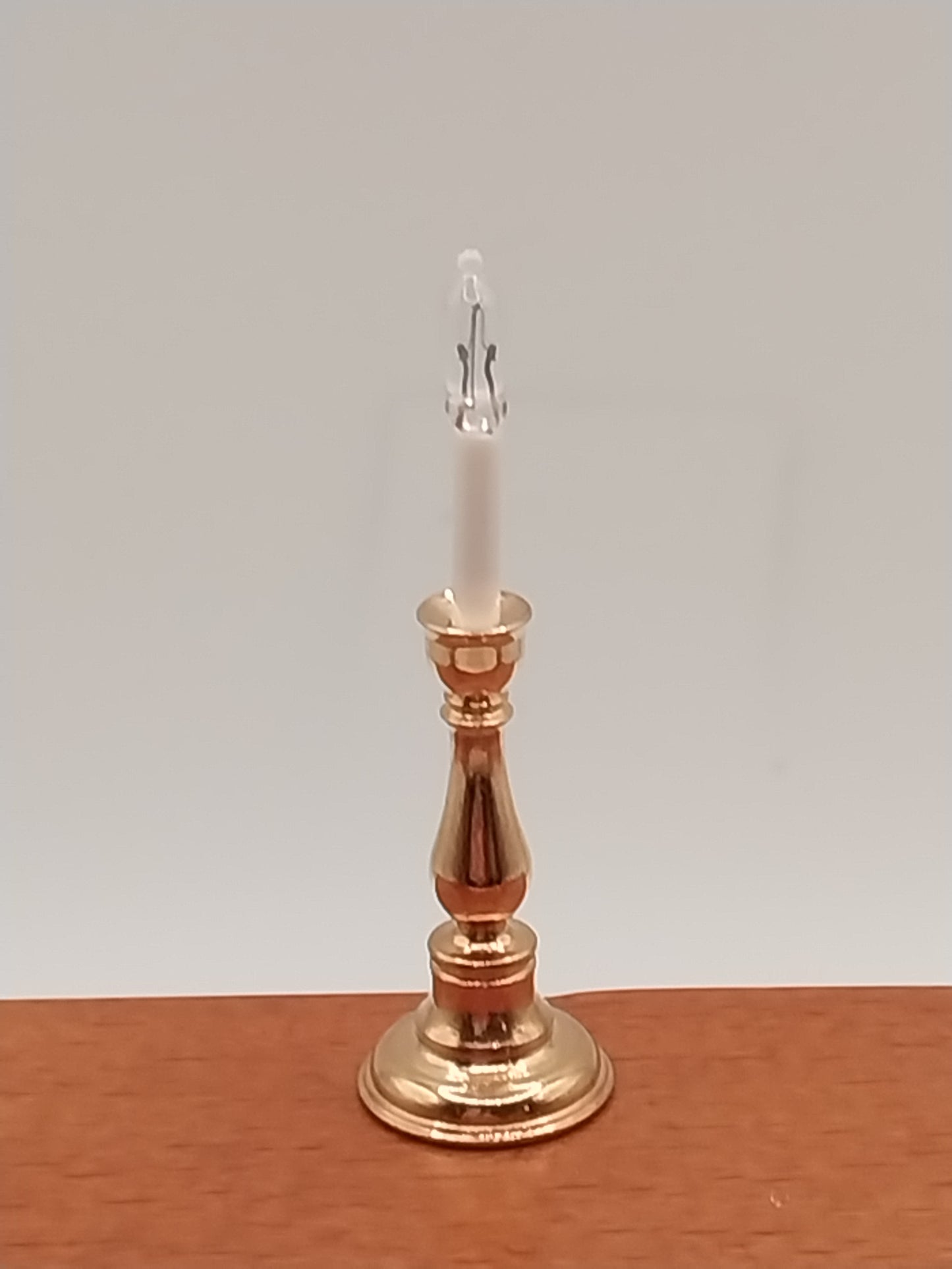 Georgian Candlestick, Brass, 1pc