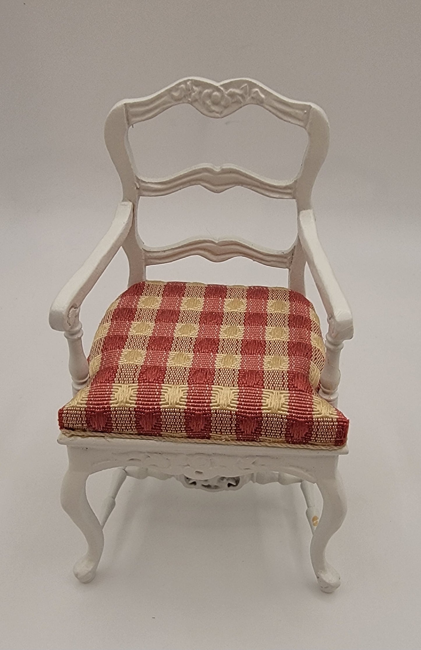 Marne Ladderback Sitting Room Set, White, 3pc