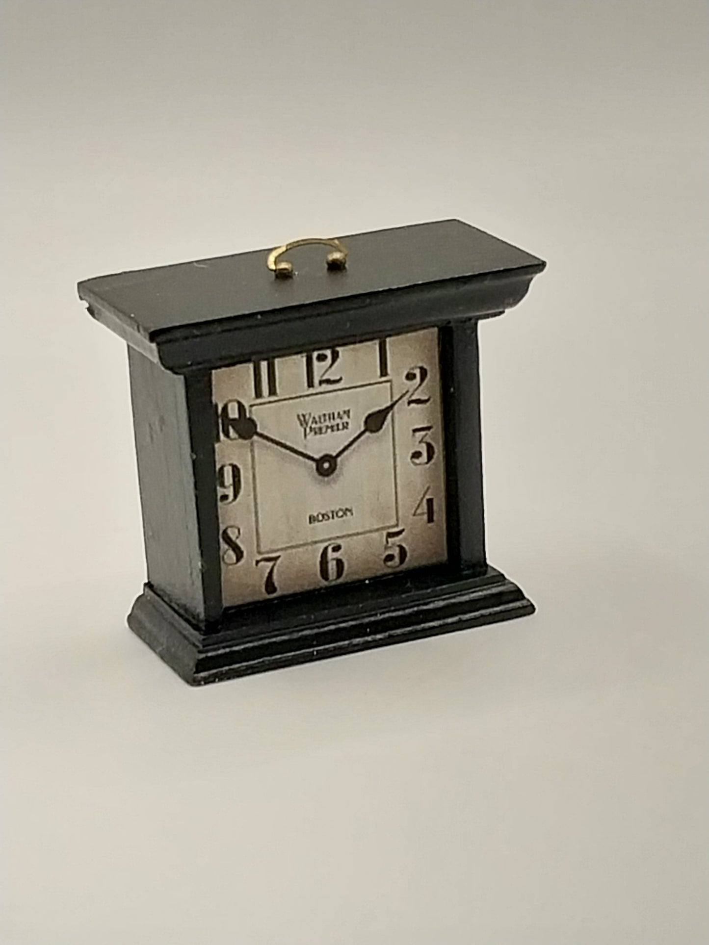 Ashley Ebony Mantle Clock