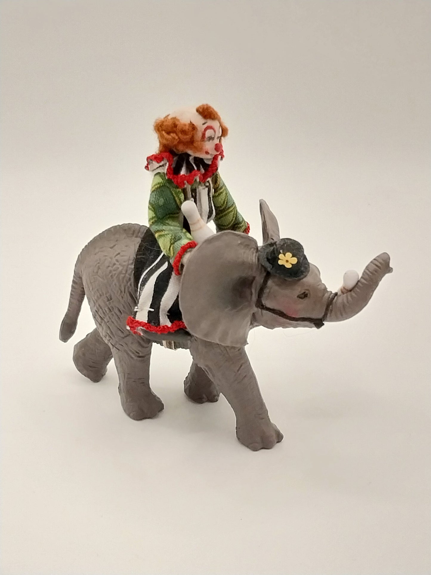 Clown on Elephant