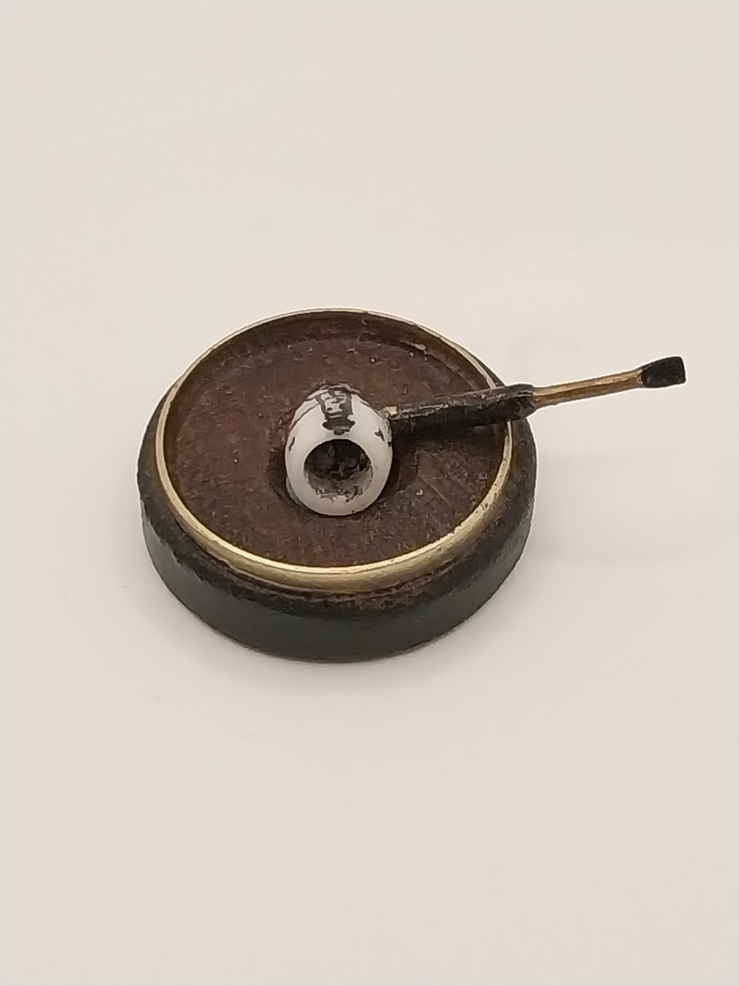 Ebony Pipe and Ash Tray