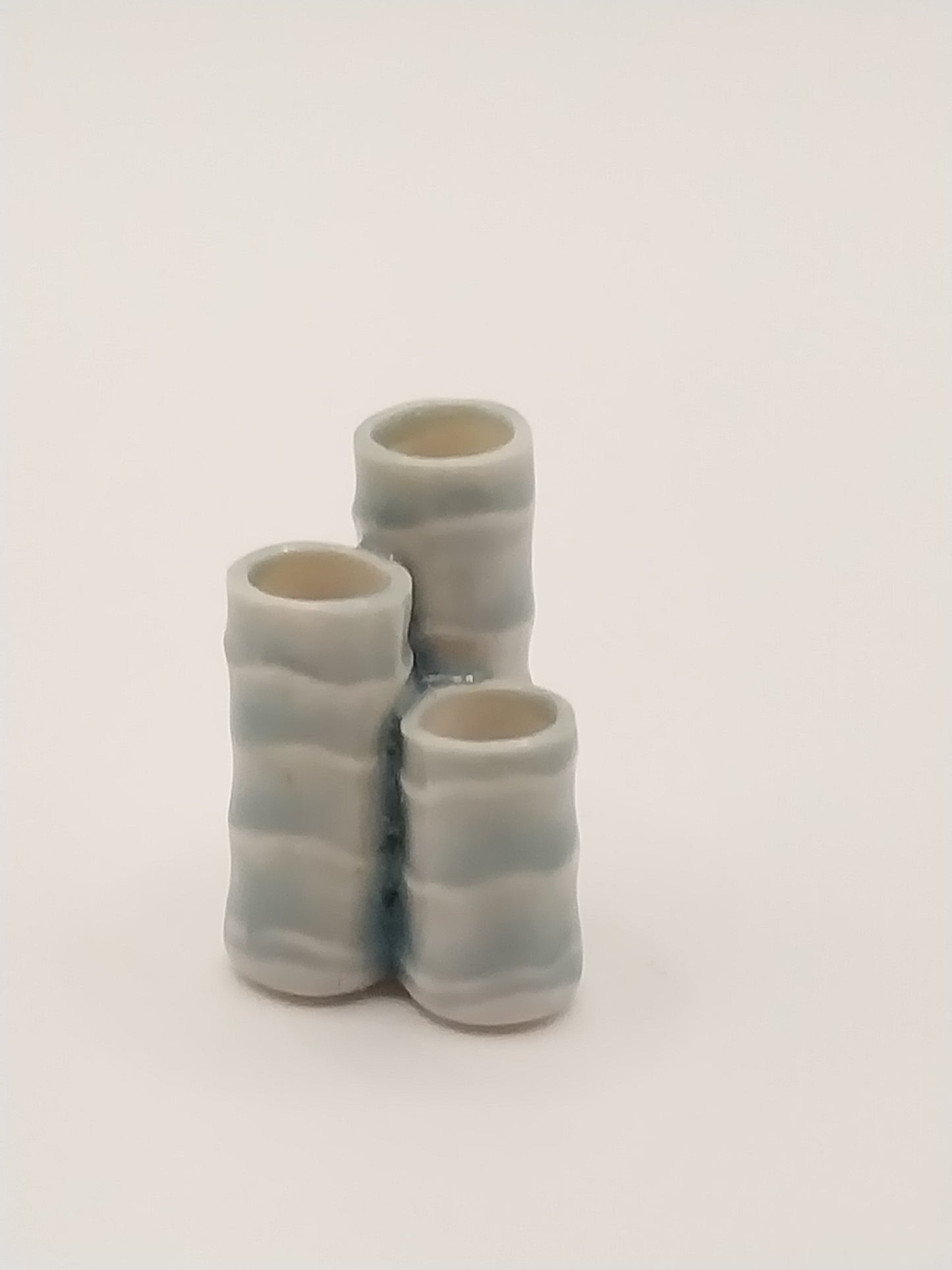 Celadon Bamboo Motif Planter Vase