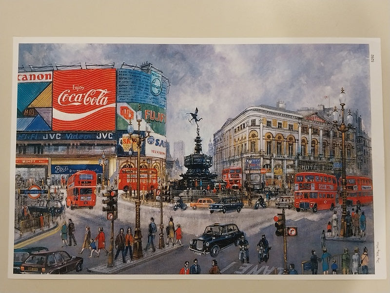 Mural London Picadilly Circus Wallpaper