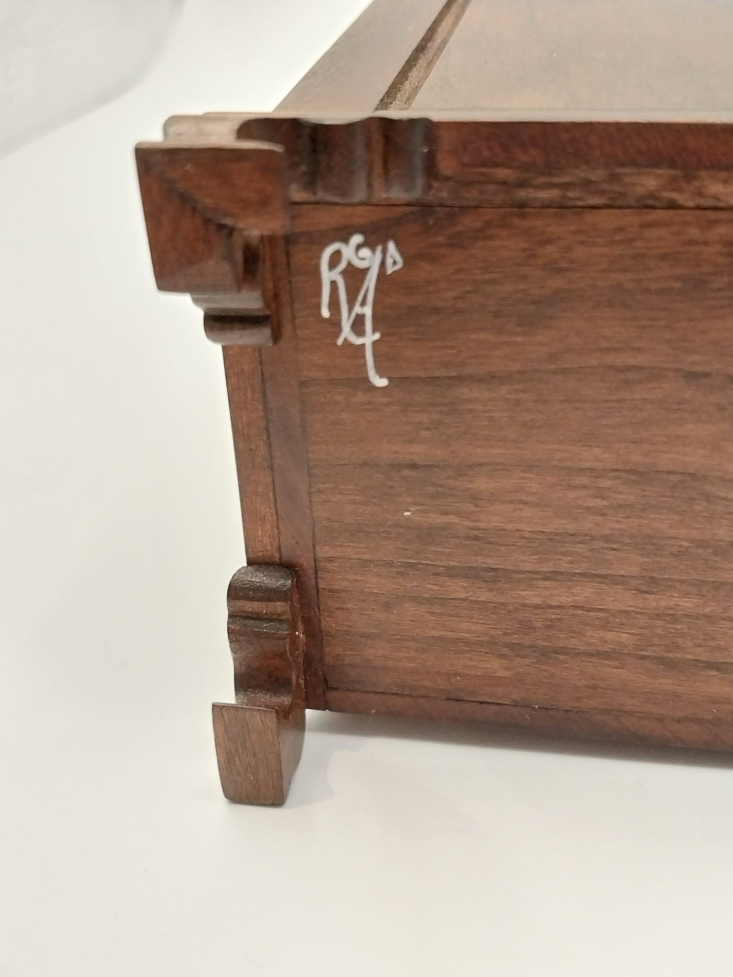 Edwardian Armoire, Cherry, Signed