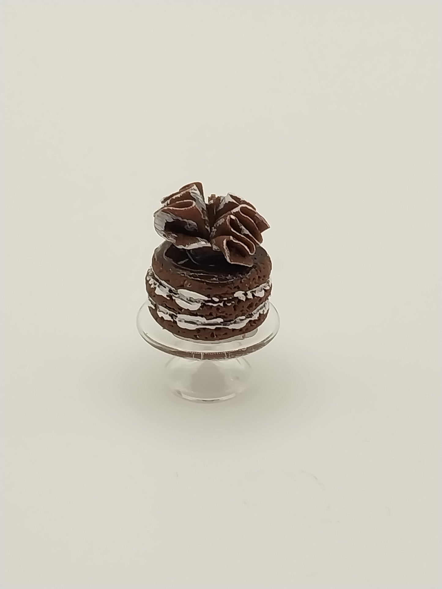 1/2" Scale Triple Chocolate Truffle Cake