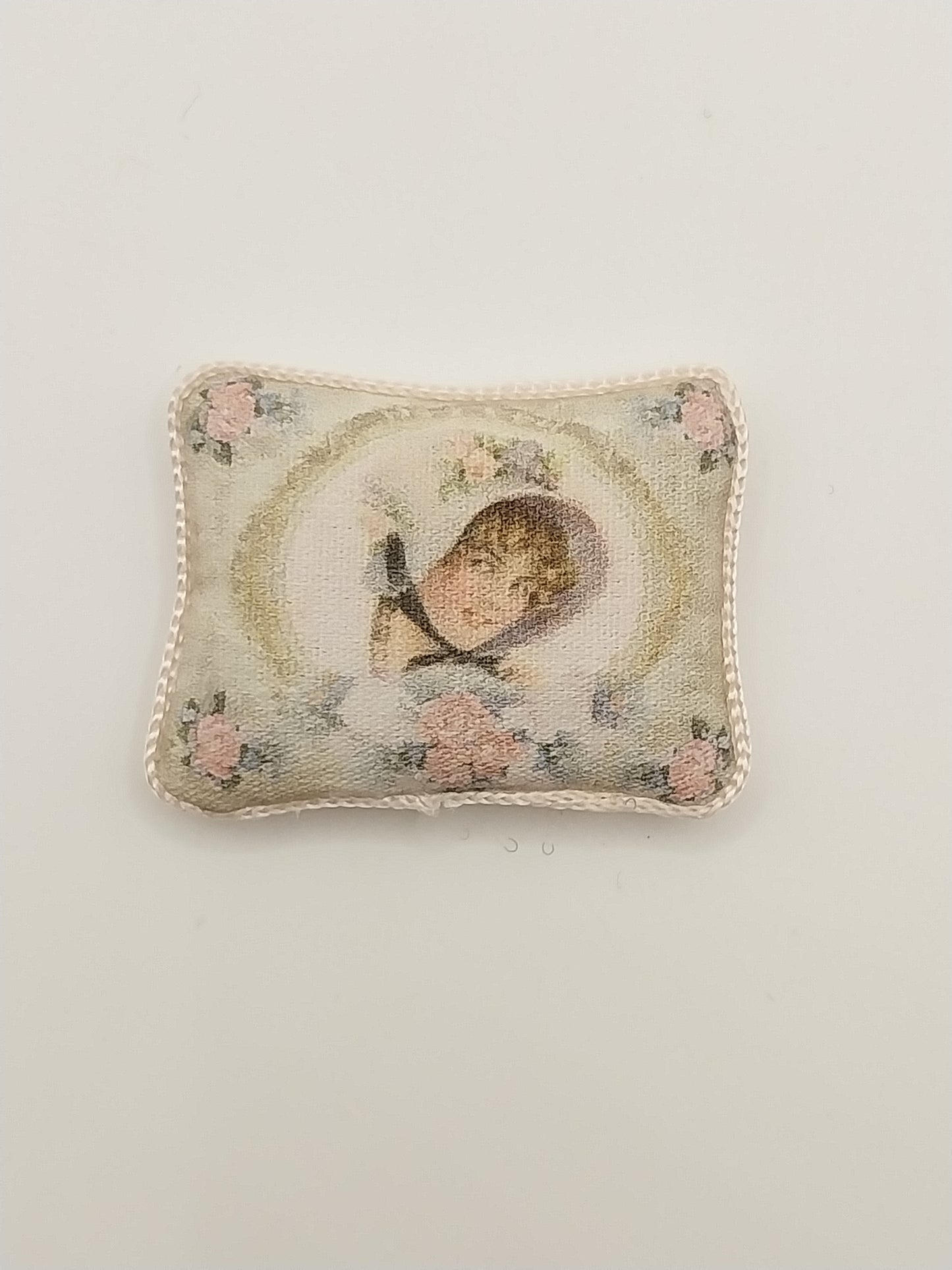Pillow, Victorian, Pink
