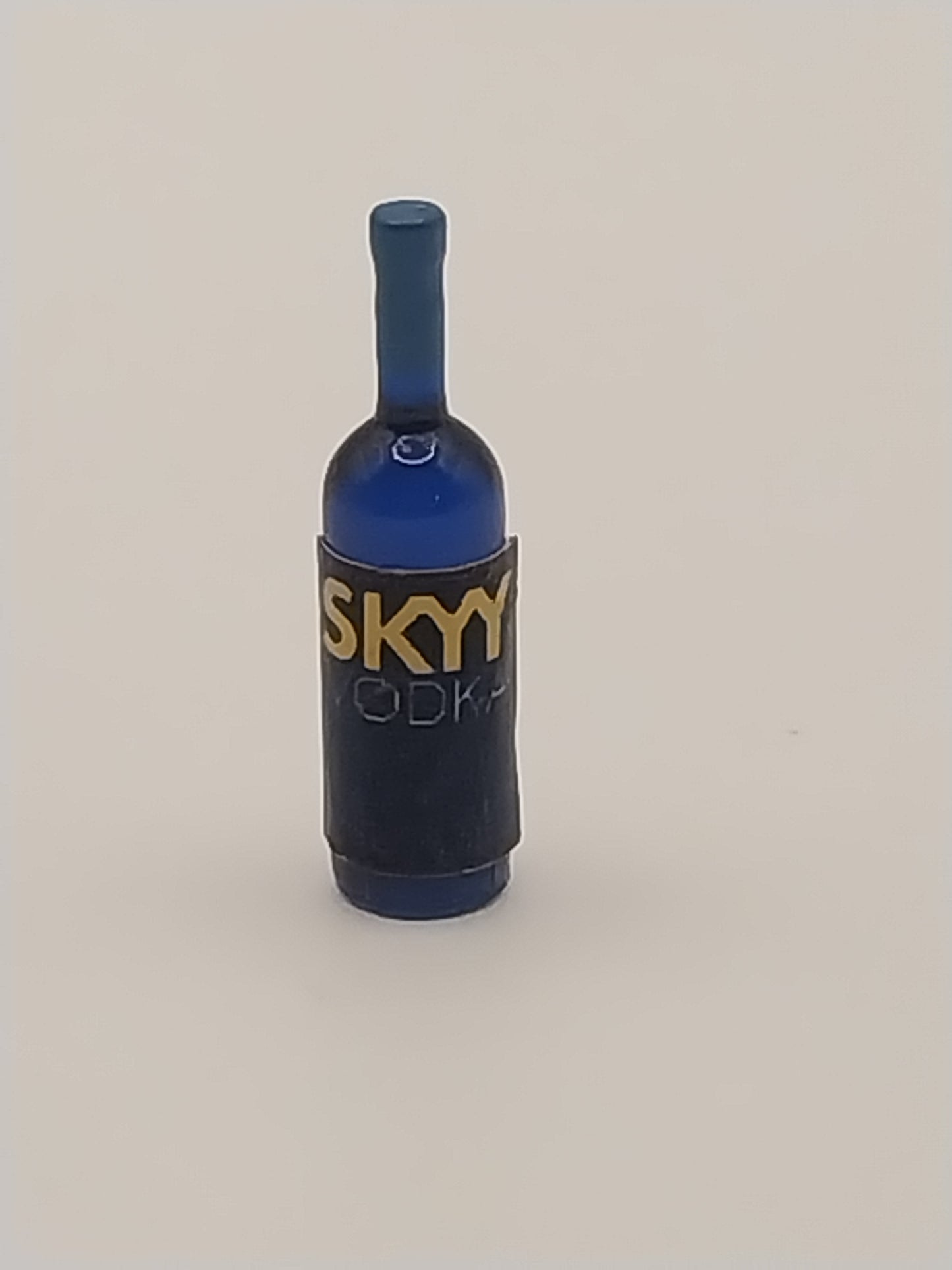 Skyy Vodka Liquor Bottle, Blue