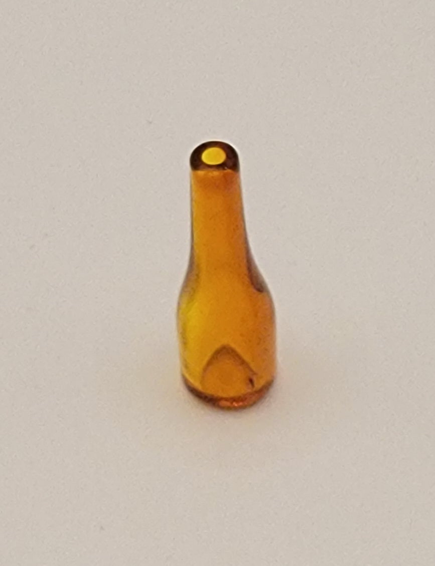 Amber Wine Bottle