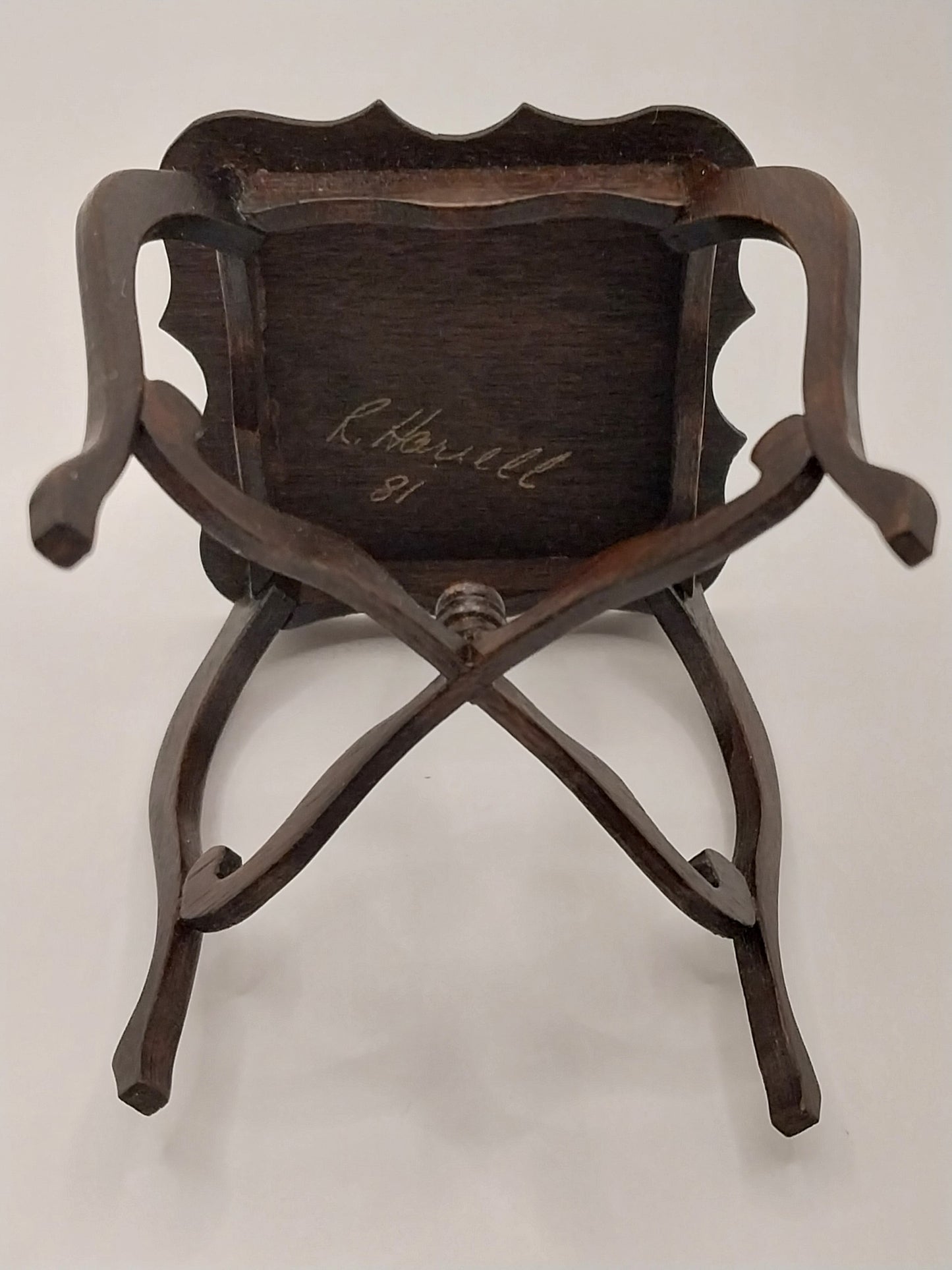 Victorian Square Table, Walnut