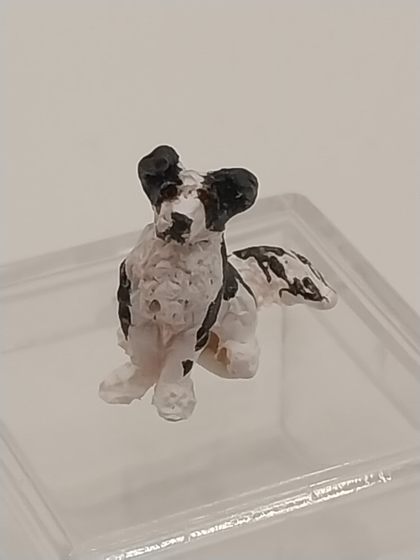 1/4" Scale Collie Dog, Black & White