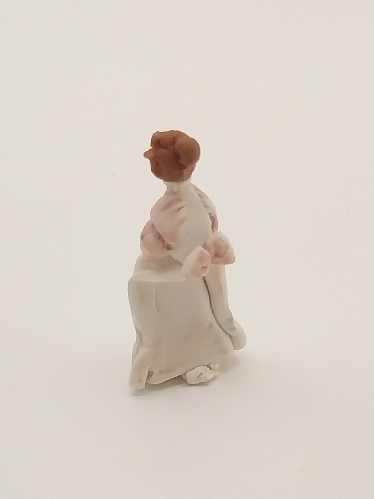 1/4" Scale Victorian Lady Doll, Sculpted