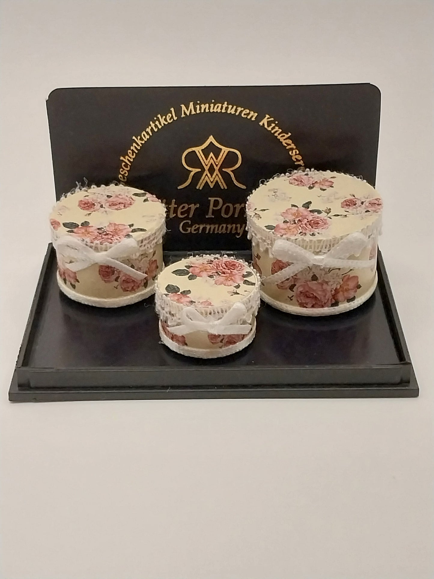 Ladies Hat Box Set, 3pc